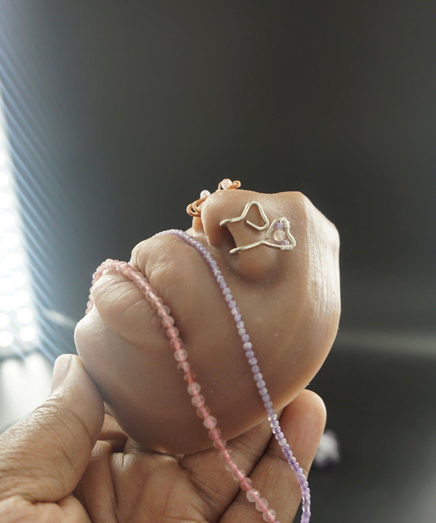 Kindred Hearts Double Nose Cuff