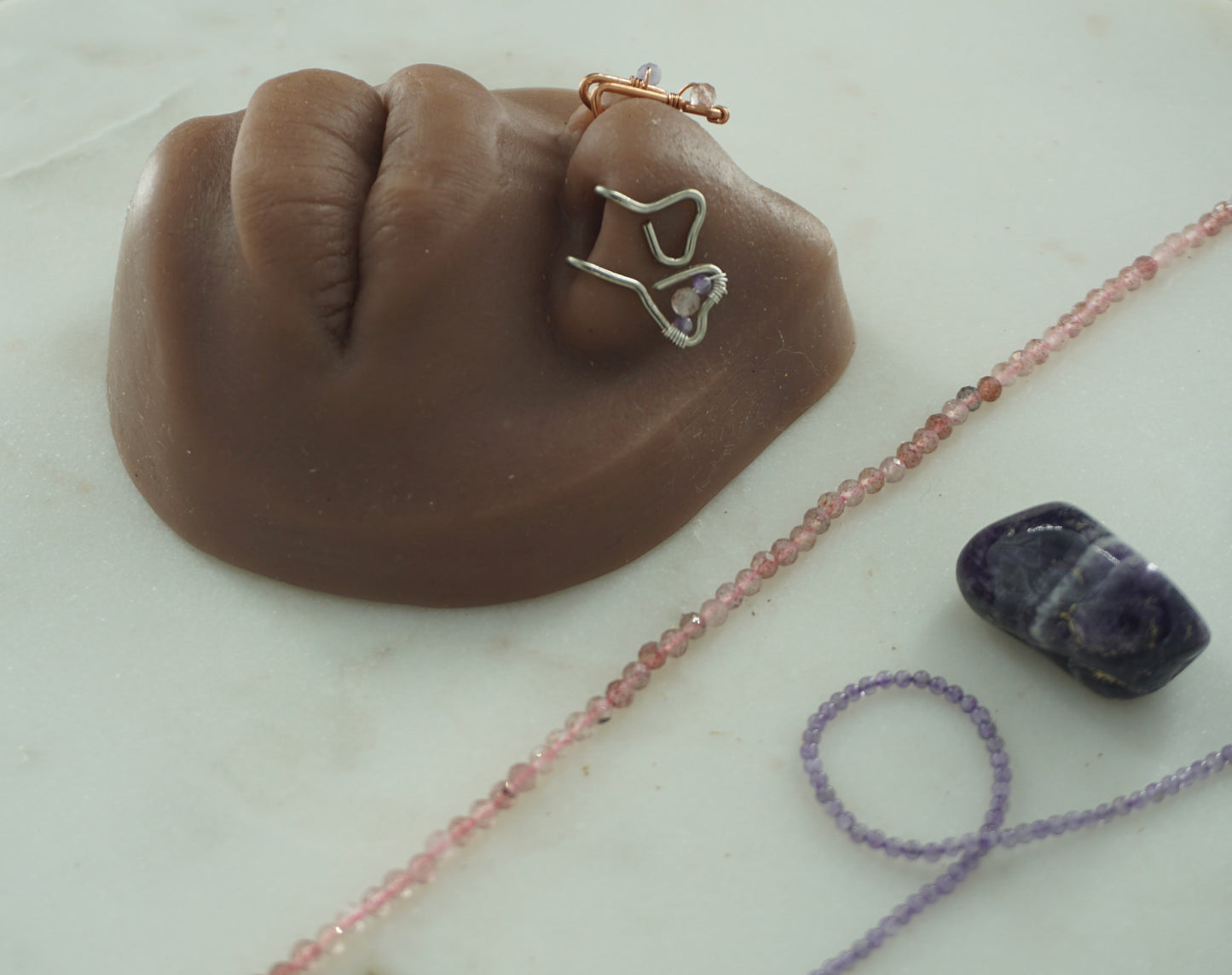 Kindred Hearts Double Nose Cuff