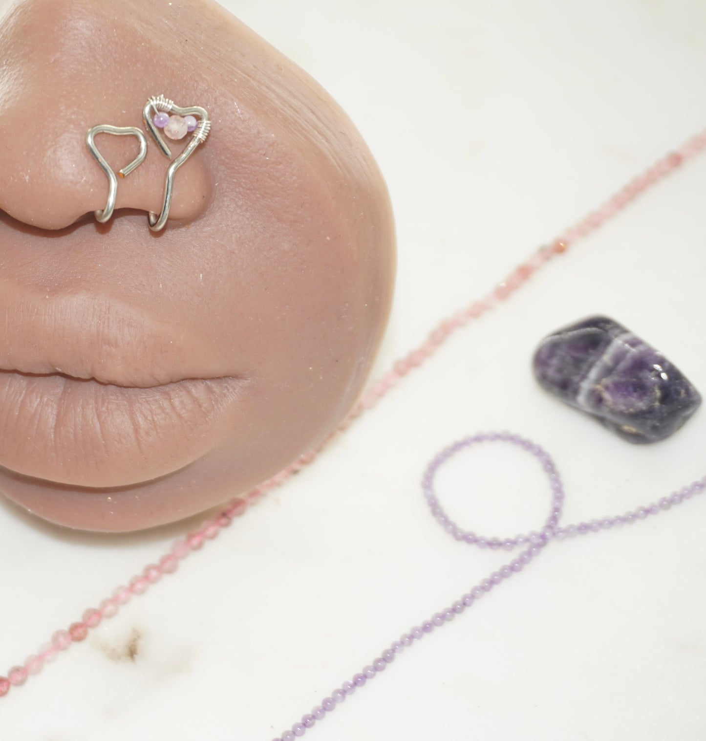 Kindred Hearts Double Nose Cuff