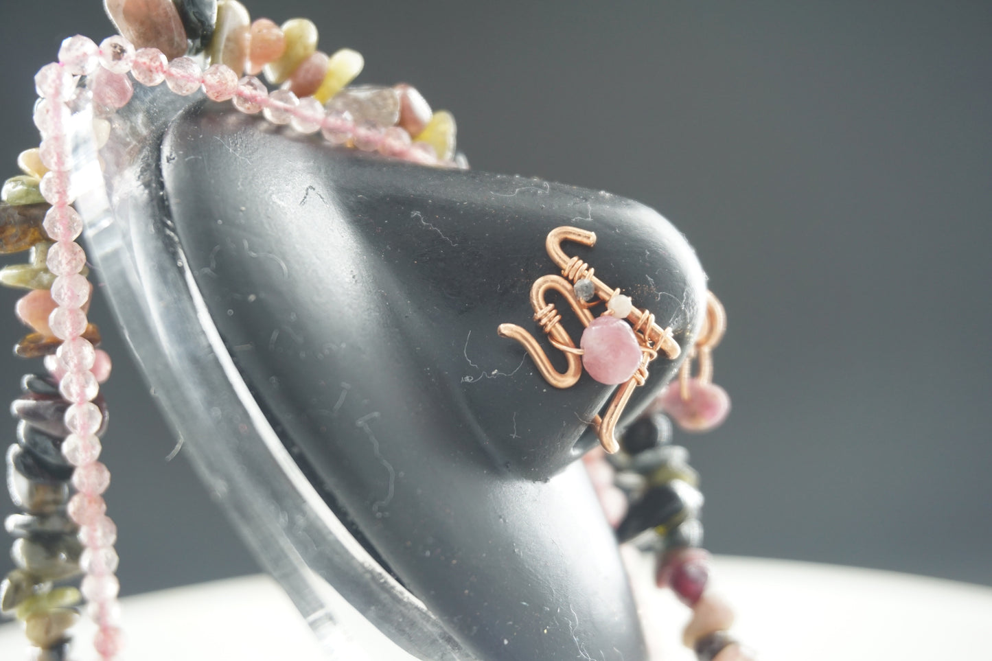 Egyptian Ruler Gemstone Clip On Nose Cuff