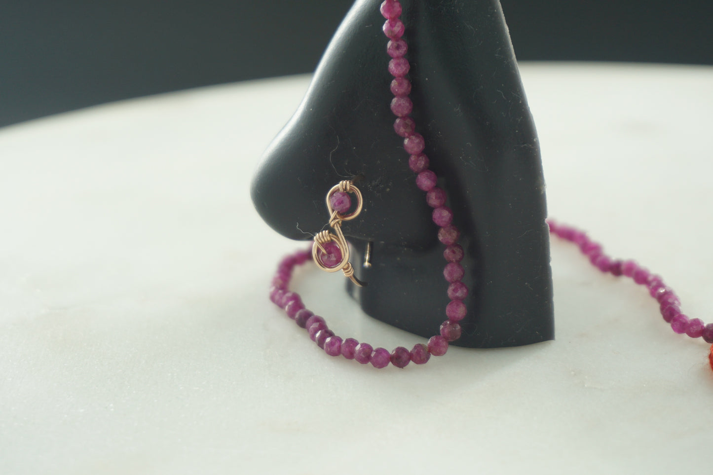 Ruby Infinity Nose Ring