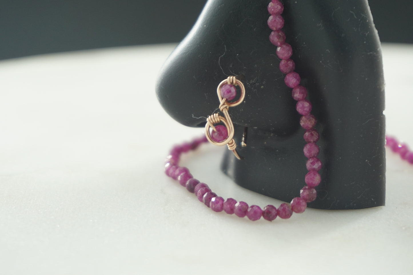 Ruby Infinity Nose Ring