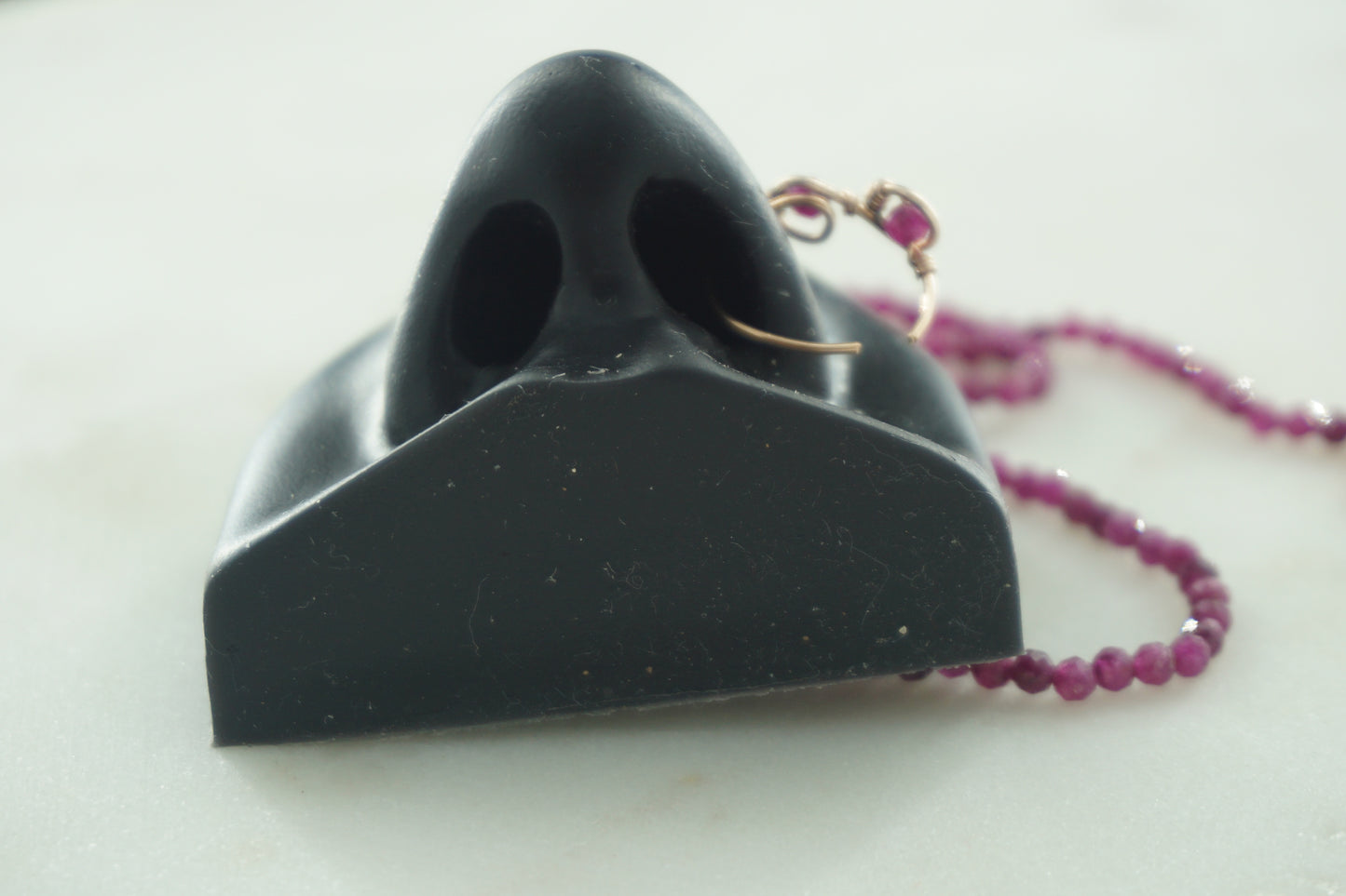 Ruby Infinity Nose Ring