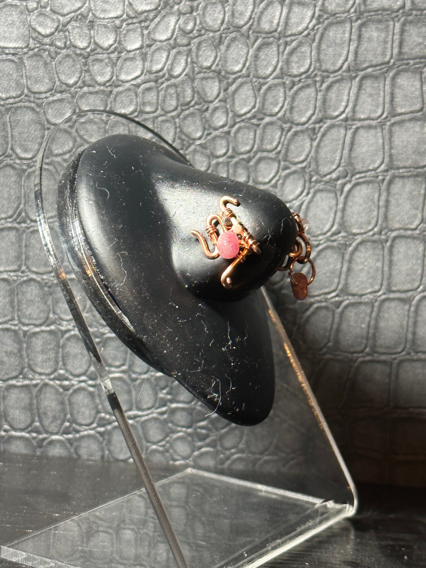 Egyptian Ruler Gemstone Clip On Nose Cuff