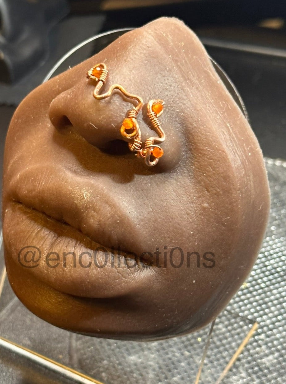 Silano Abstract Nose Cuff