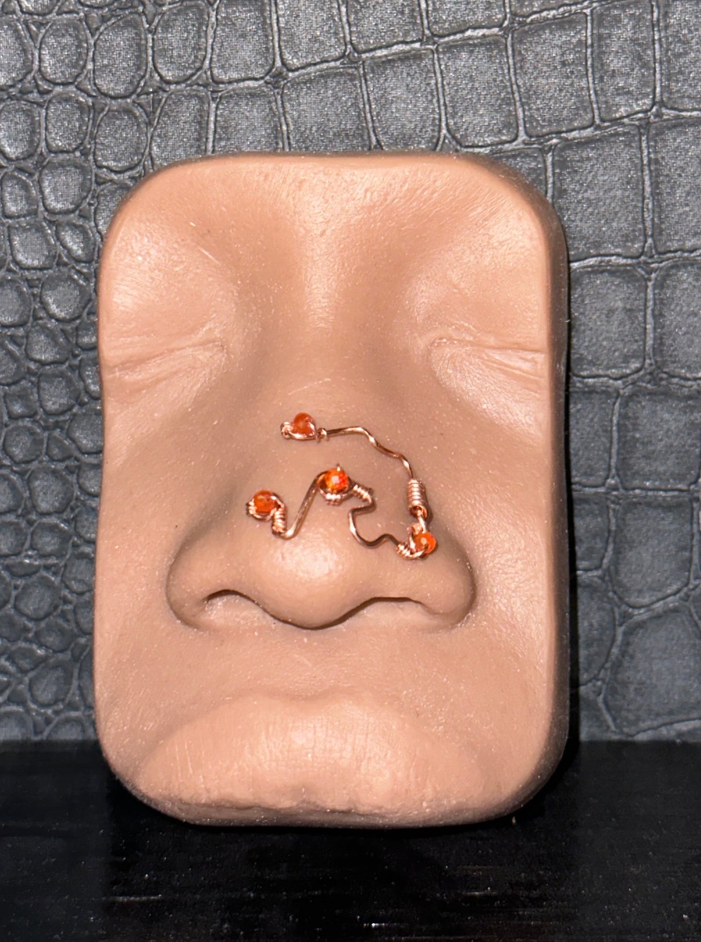 Silano Abstract Nose Ring
