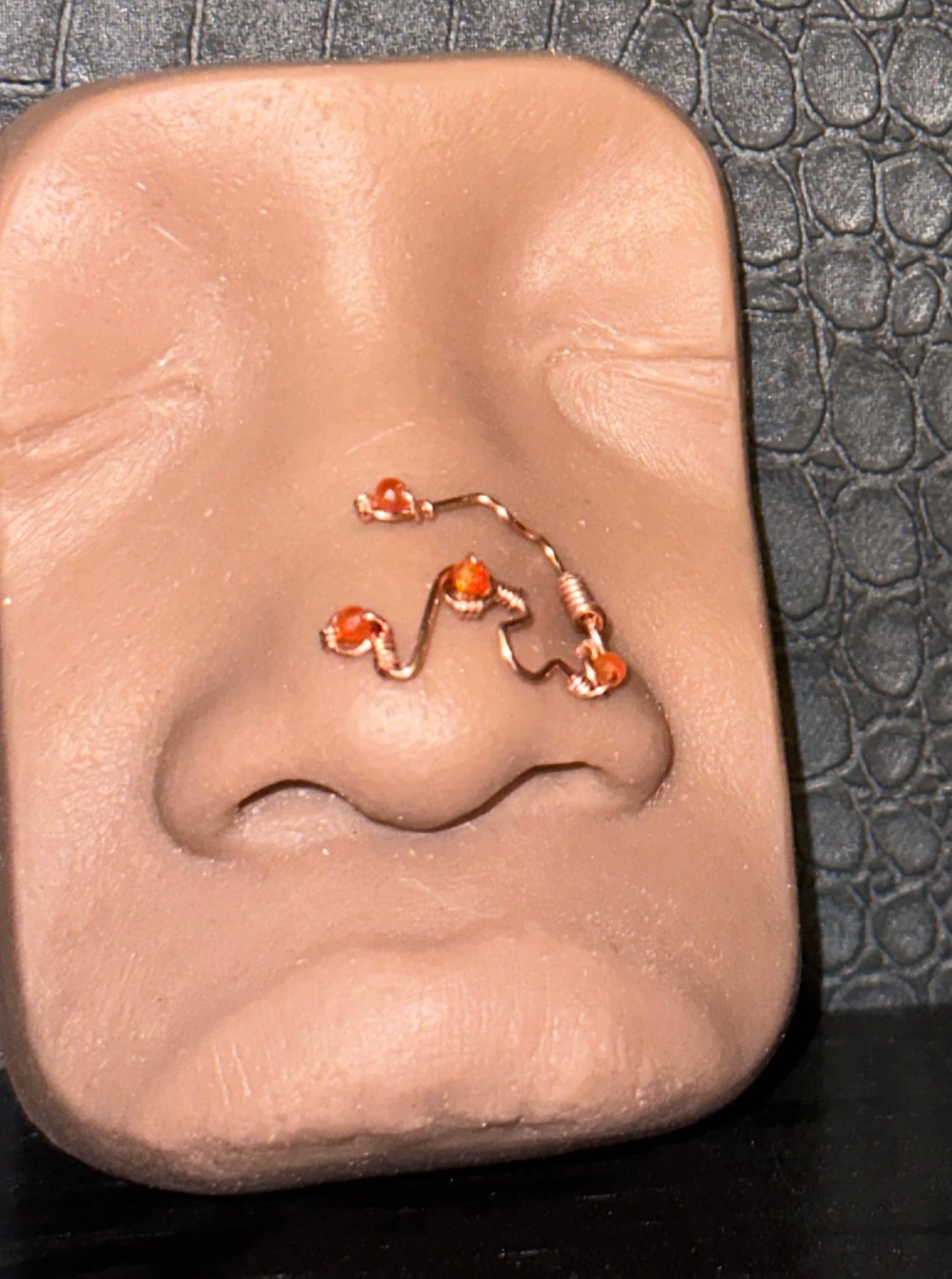 Silano Abstract Nose Ring