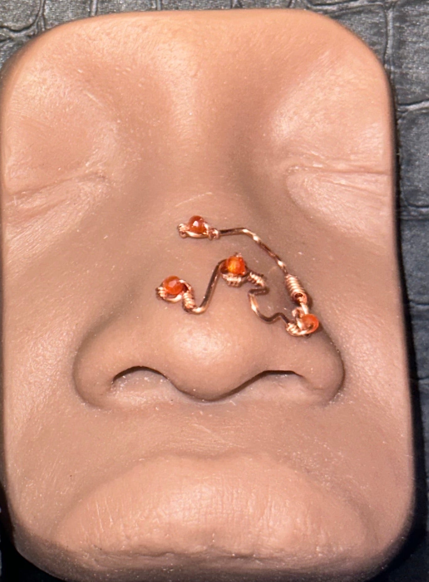 Silano Abstract Nose Ring