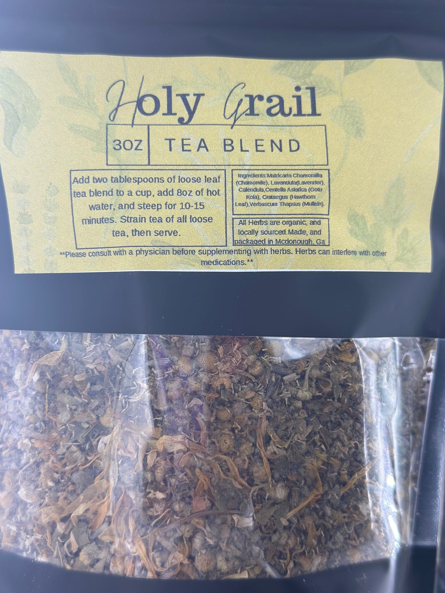 Holy Grail Herbal Tea Blend