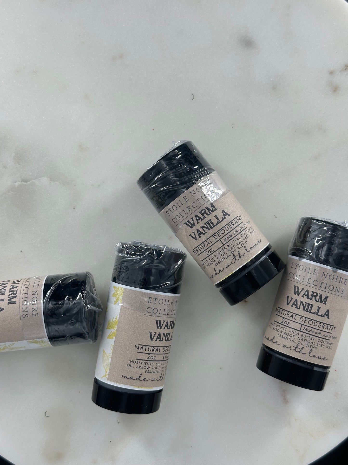 Warm Vanilla Natural Deodorant