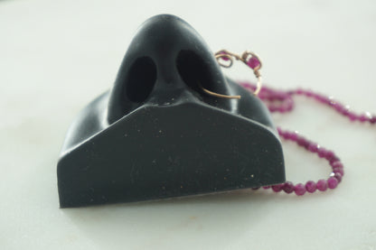 Ruby Infinity Nose Ring