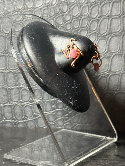 Egyptian Ruler Gemstone Clip On Nose Cuff
